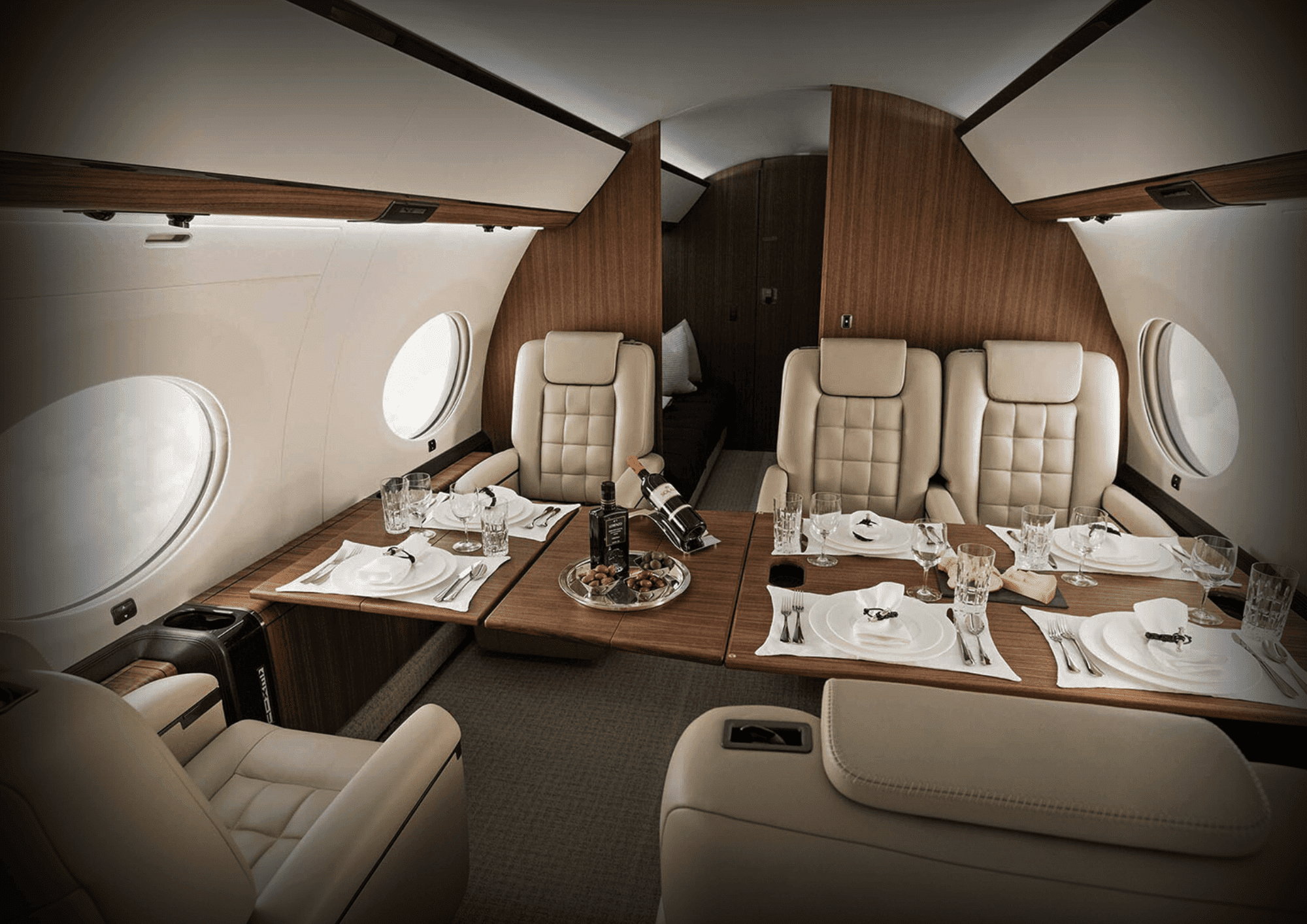 MK Partnair Fleet Private Gulfstream G600-G650 interior- Private Jet - Private plane