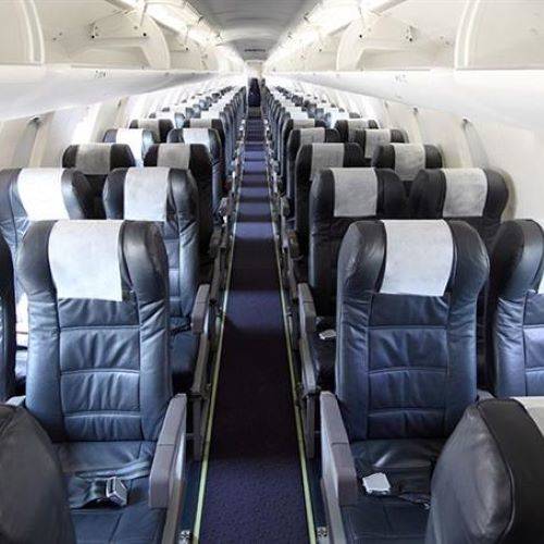 MK Partnair Fleet Airliner CRJ1000 Interior