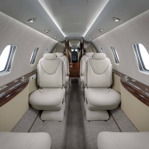 MK Partnair Fleet Private Jet Citation XLS Interior