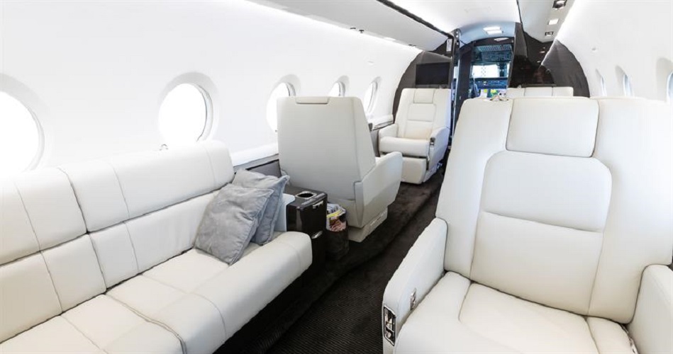 MK Partnair Fleet Private Jet Gulfstream G280 Interior Cabin