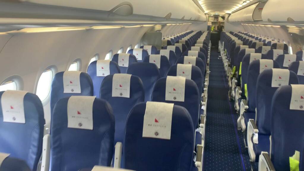 MK Partnair Fleet Airlinet A321 Interior