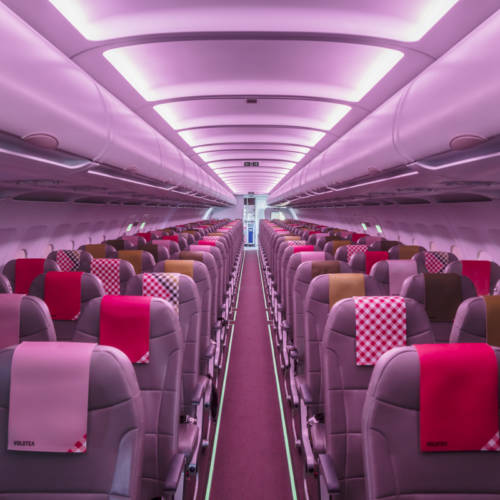 MK Partnair Fleet Airliner A319 Cabin Interior Seats
