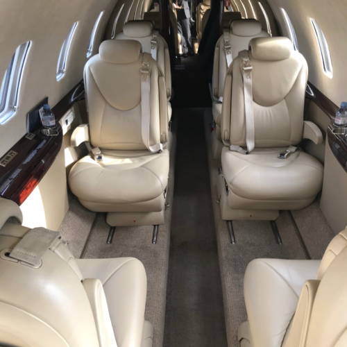 MK Partnair Fleet Private Jet Citation XLS Cabin Interior