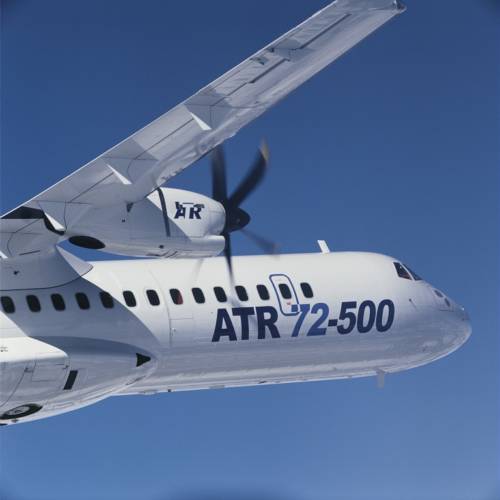 MK Partnair Fleet Airliner ATR 72 Exterior Regional Jet