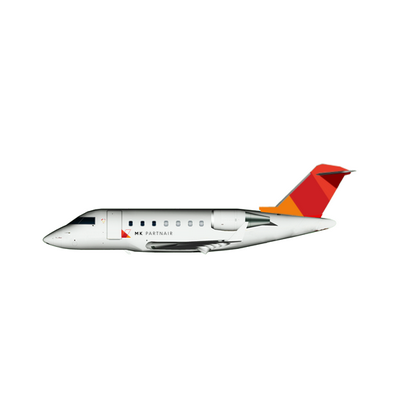 MK Partnair Fleet Private Jet Challenger 605 Flat icon