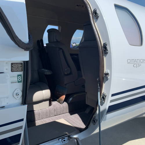 MK Partnair Fleet Private Jet Cessna Citation CJ3 Exterior Door