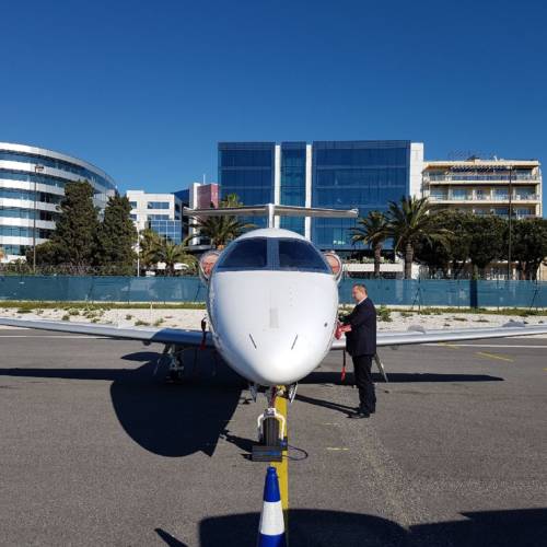 MK Partnair Fleet Private Jet Embraer Phenom 100 Exterior