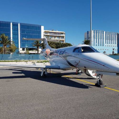 MK Partnair Fleet Private Jet Embraer Phenom 100 Exterior