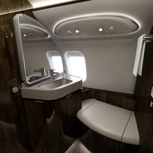 MK Partnair Fleet Private Jet Challenger 650 Interior