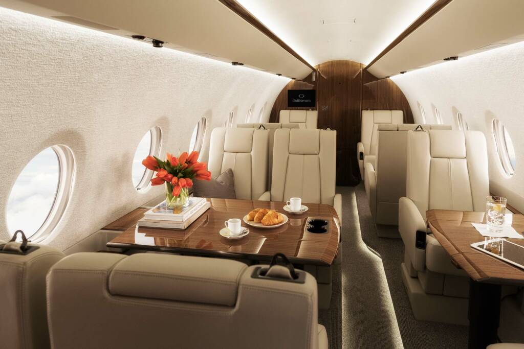 MK Partnair Fleet Private Jet Gulfstream G280 Interior – Source Gulfstream Aerospace