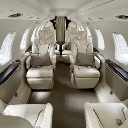 MK Partnair Fleet Private Jet Pilatus PC-12 Interior