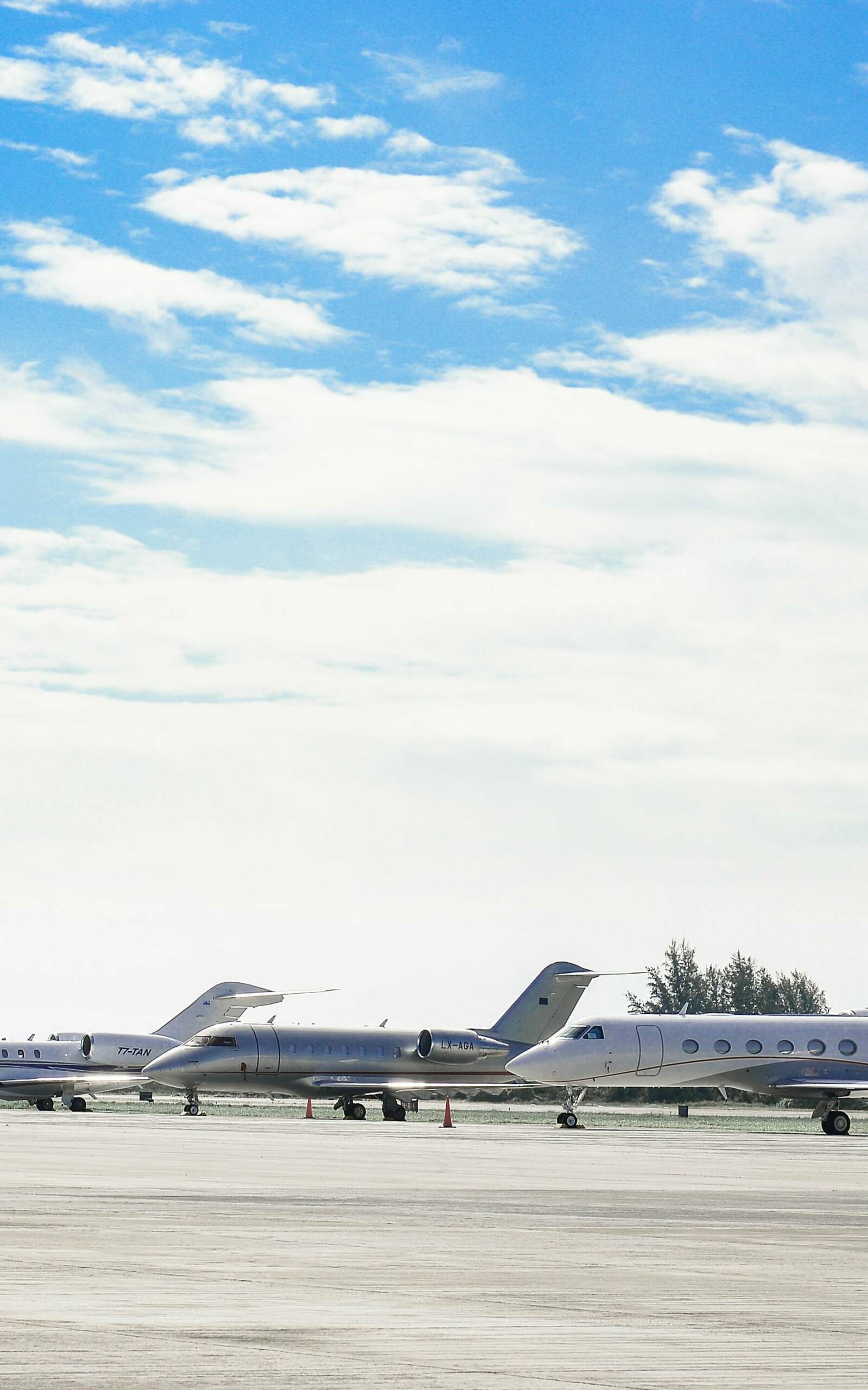 MK Partnair Picture Tarmac Airport Maldive Private Jet static