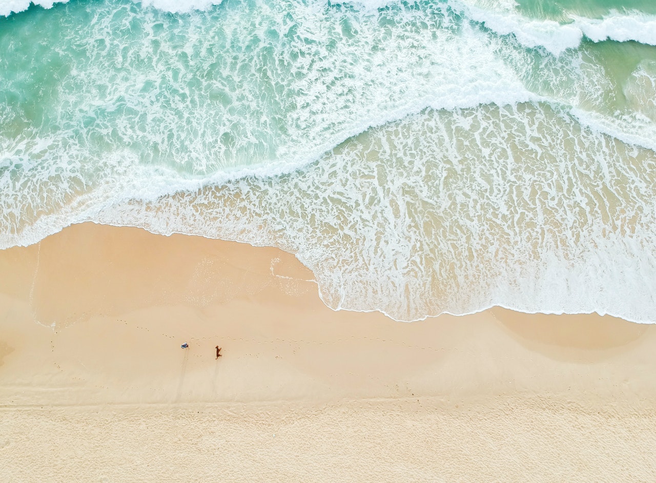 MK Partnair Picture Beach Drone View Ocean